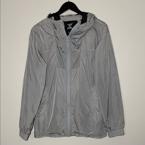 Men's OnePiece Norwegian Gray Hooded Jacket Windbreaker